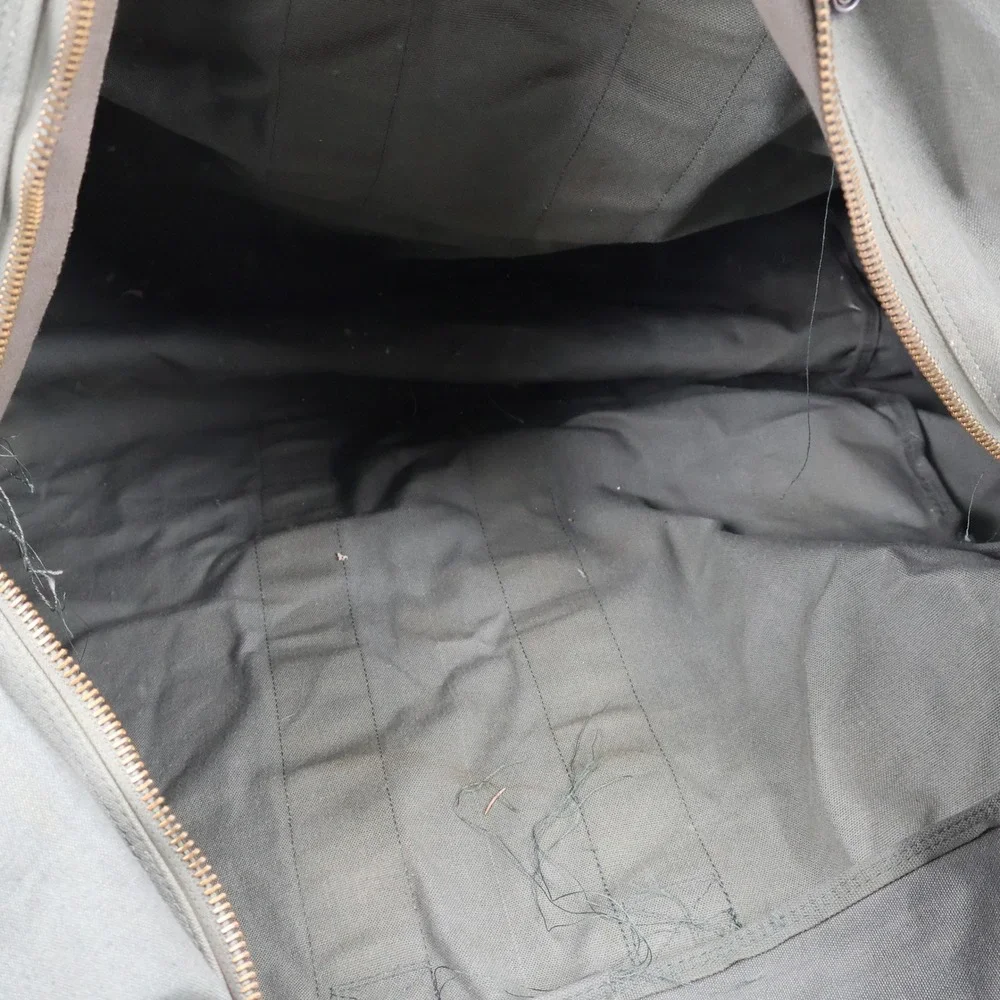 Tennier‎ Industries Flyer's Kit Bag Unisex Large Olive Drab Canvas 1982 Military